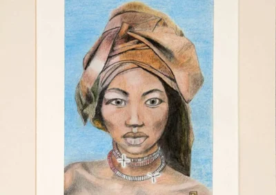 Regard d’une femme, force et beauté intemporelles