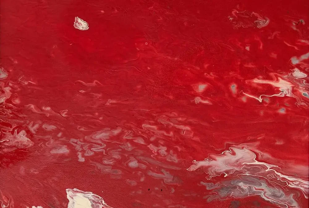 Éclats de rouge et murmures de lumière