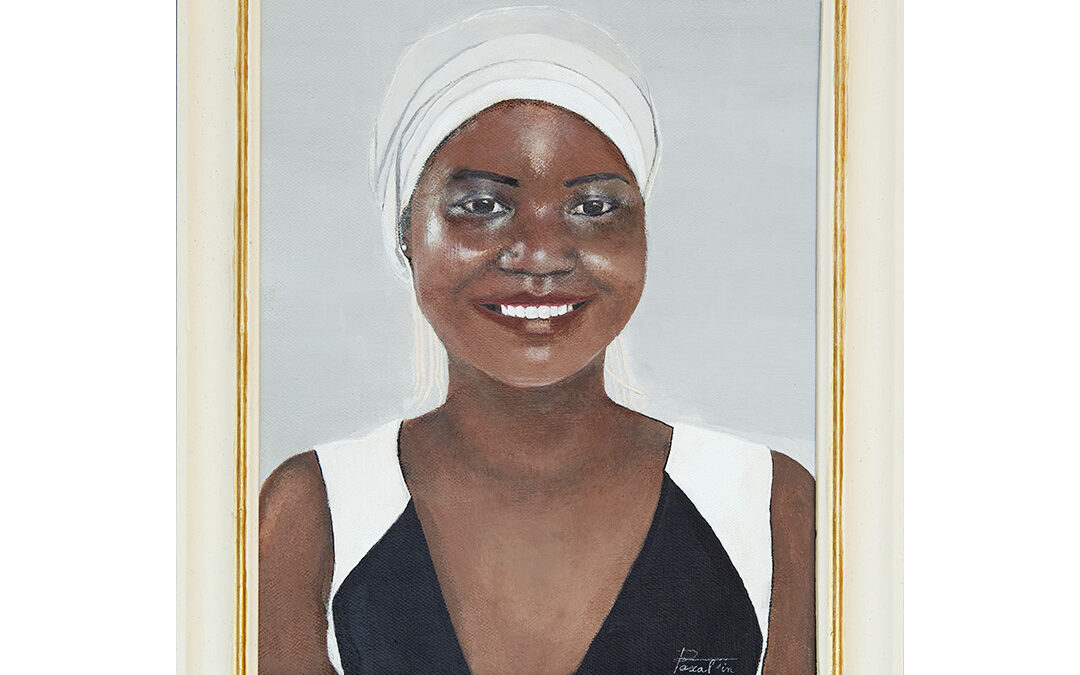 Portrait de sérénité et de dignité